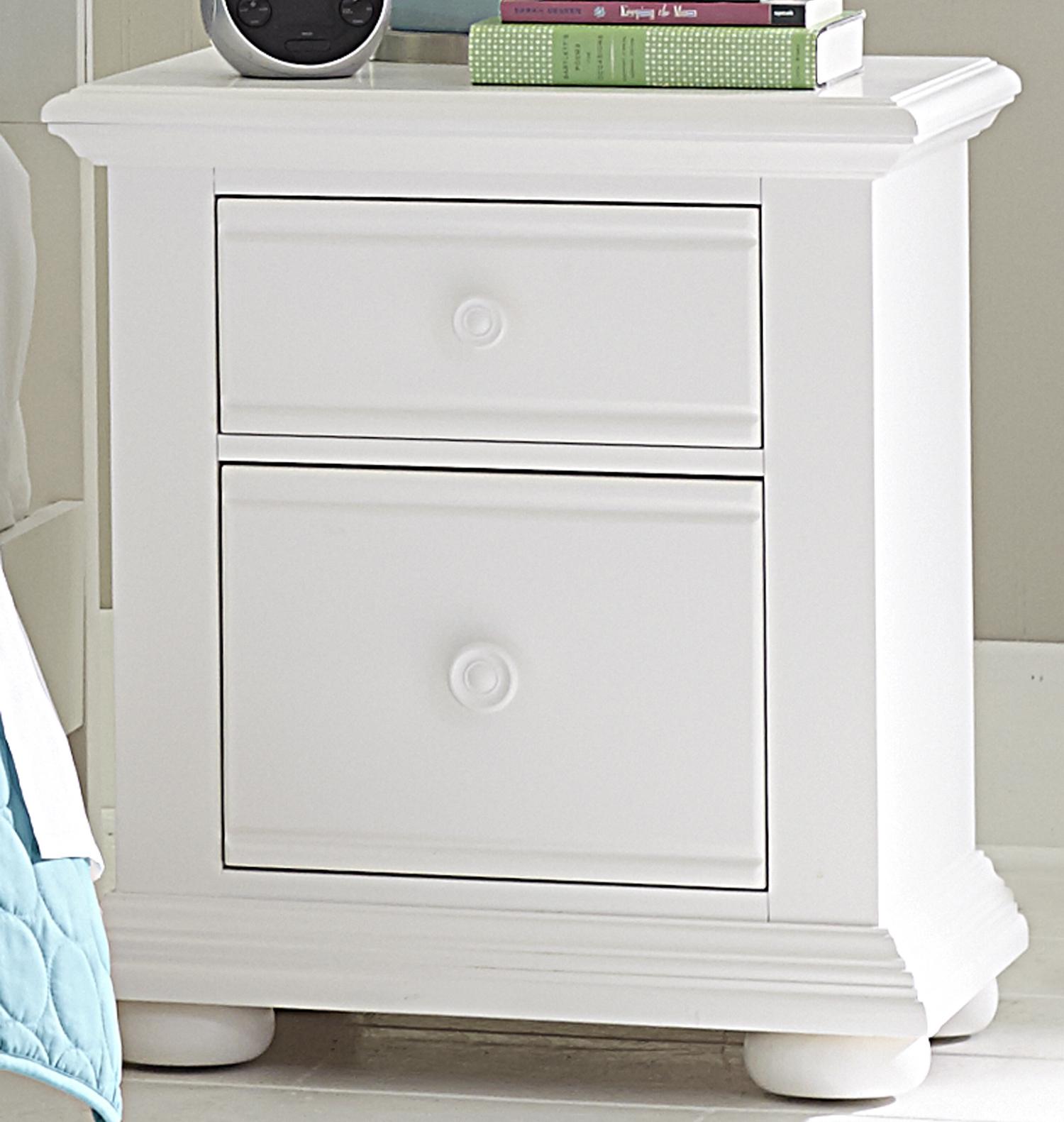 Liberty Furniture Summer House 607BR60 Cottage 2 Drawer Night Stand